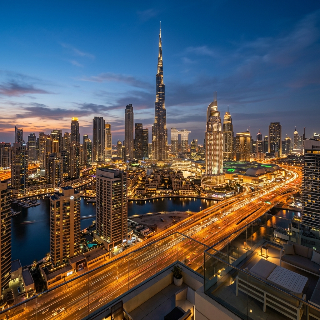Iconic Dubai skyline & regional headquarters — Incanto Dubai